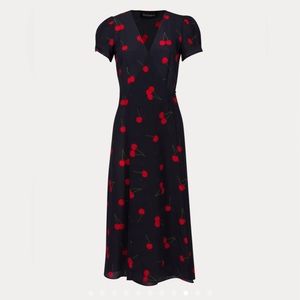 Realisation Par The Teale Dress in Wild Cherry